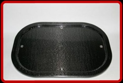 Sprint Car Filter Top Plate - Carbon Fiber
